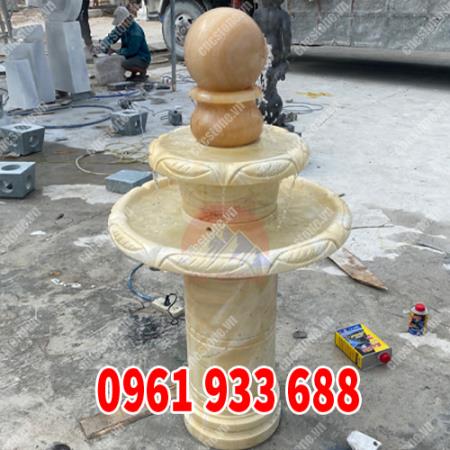 Đài phun nước mini đá Hoàng Long cao cấp