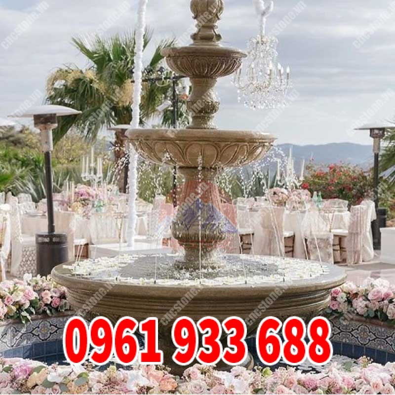 Đài phun nước bằng đá đẹp nhất