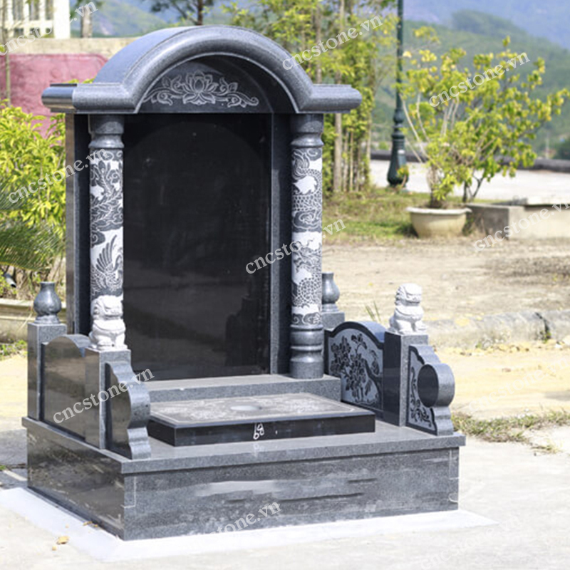 Mẫu mộ đá granite đẹp
