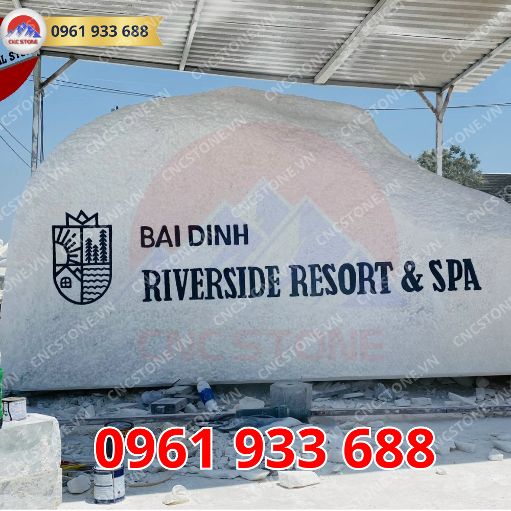 Bảng hiệu đá tự nhiên