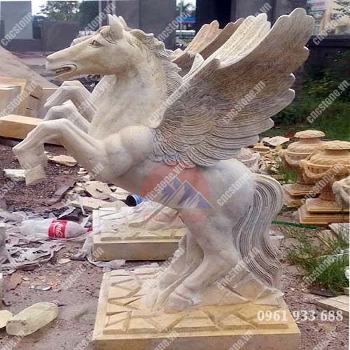 Ngưa đá có cánh tại cncstone