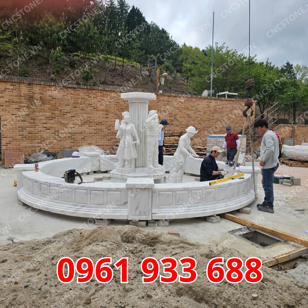 Đài phun nước bằng đá đẹp