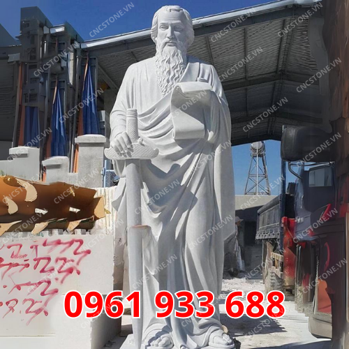 Tượng thánh Phaolo bằng đá tự nhiên